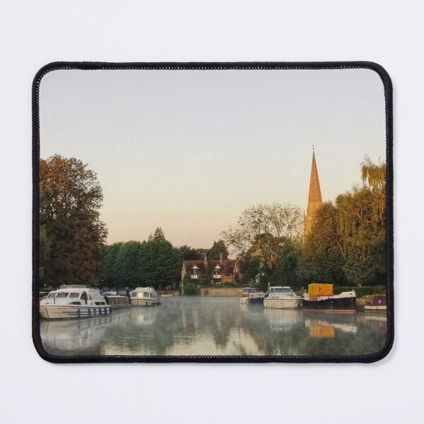 Item preview, Misty River Thames Abingdon Oxfordshire designed and sold by Marie Clapton.