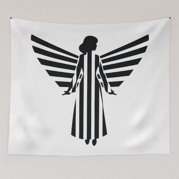 Item preview, Urban Angel Stripes" designed and sold by ChamounVisual.