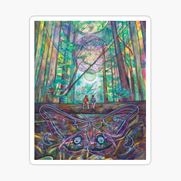 Flying Home Sticker