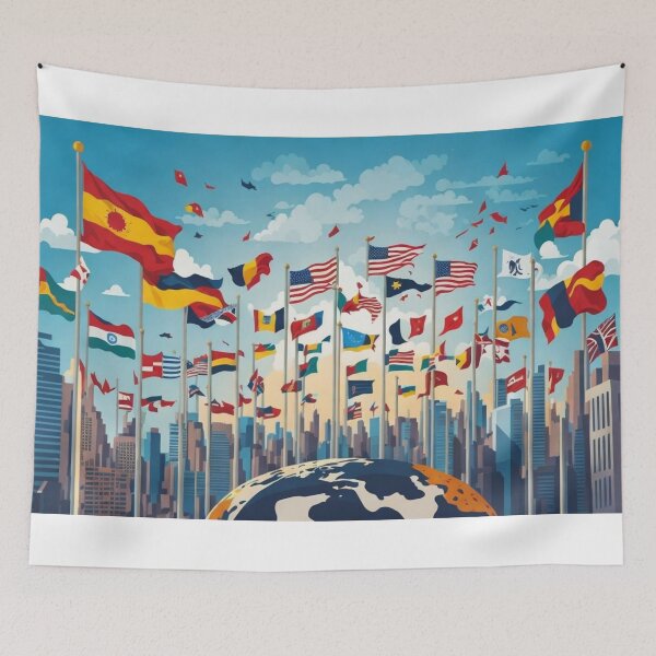 Item preview, A symbol of hope for global unity designed and sold by vectorillus.