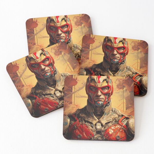 Item preview, Lucha Legends and Rocketmen designed and sold by Retro Type.