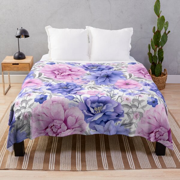 Item preview, Floral Watercolor Pattern designed and sold by Imaginaria Inkworks.