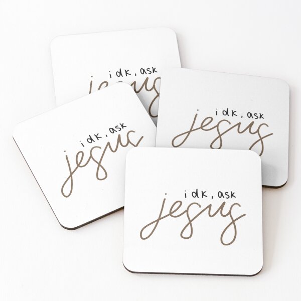 Item preview, idk, ask jesus designed and sold by stickers inc..