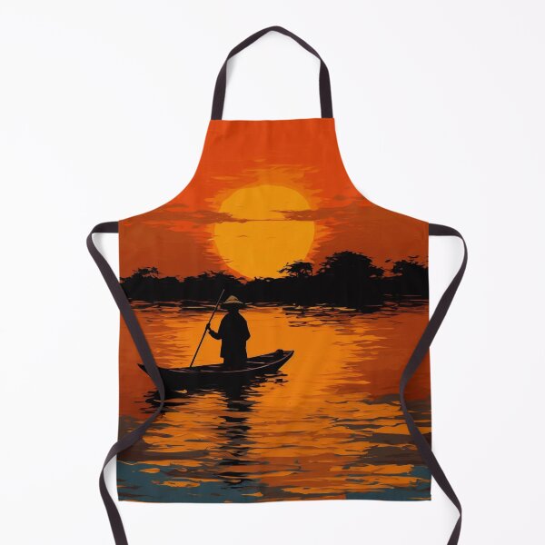 Item preview, Late night on the Mekong designed and sold by OdysseyArtworks.