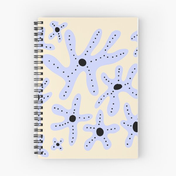 Item preview, Dotted blue flowers designed and sold by BurbleCat.