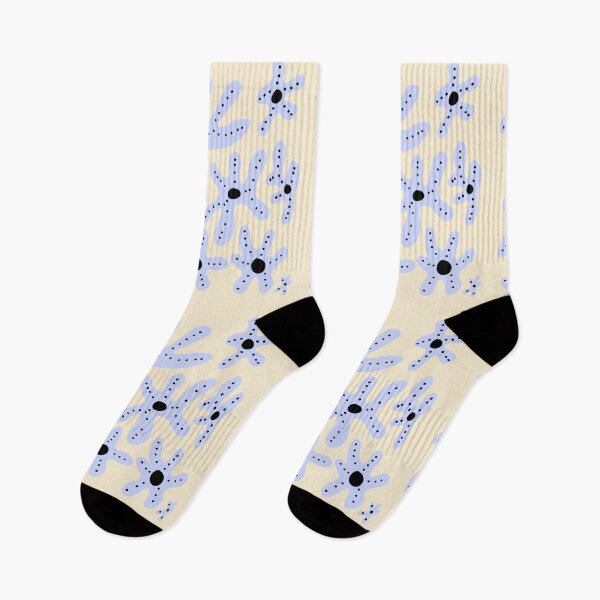 Item preview, Dotted blue flowers designed and sold by BurbleCat.