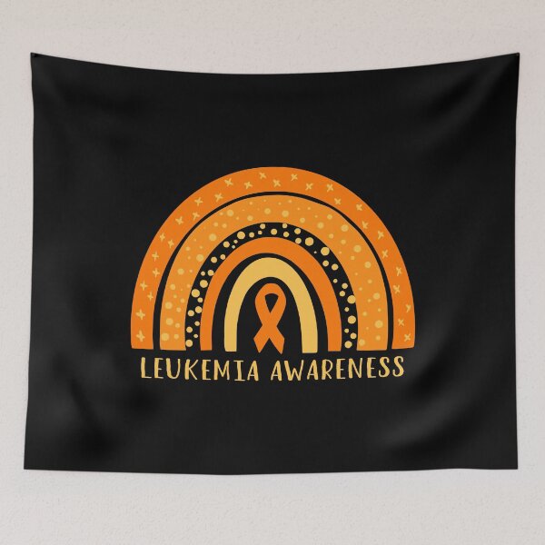 Item preview, Leukemia Awareness - Boho Rainbow III designed and sold by Lemon Pepper.