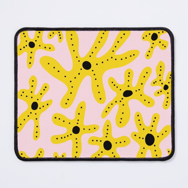 Item preview, Yellow flowers with dots designed and sold by BurbleCat.