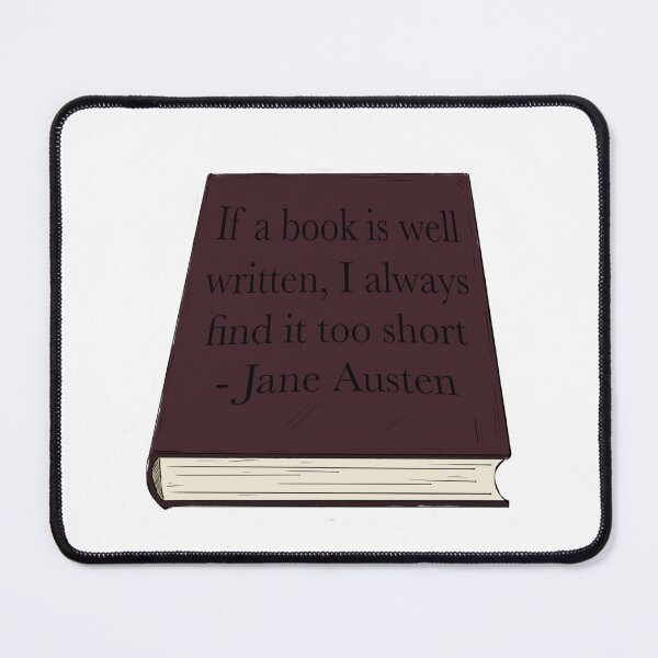 Item preview, Jane Austen Quote designed and sold by MysticalMagatha.