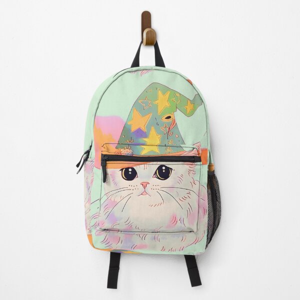 Item preview, Cat with wizard hat designed and sold by natilop.
