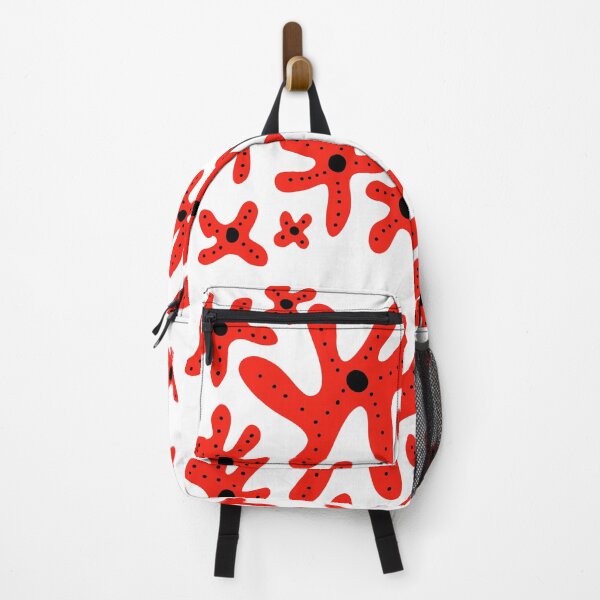 Item preview, Florecitas rojas con puntos designed and sold by BurbleCat.