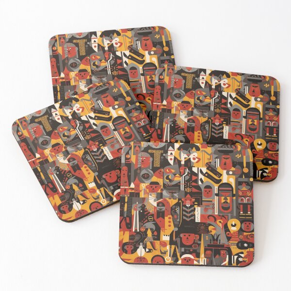 Item preview, African Pattern: Luminous Streets and Abstract Souls designed and sold by FairX.