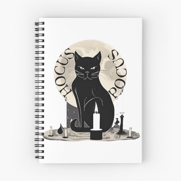 Item preview, Hocus Pocus Thackery Binx Hocus Pocus, Away Beast, Black Cat Halloween Print Illustration designed and sold by hambydesign.