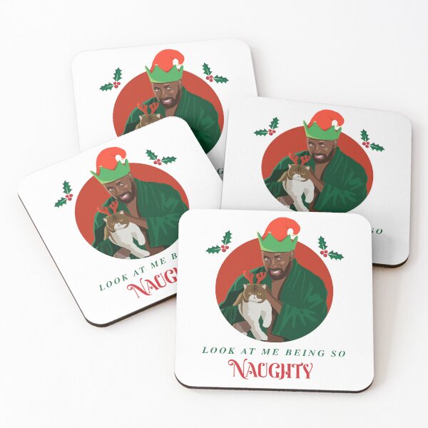 Item preview, New Girl TV Show - Winston Bishop, Furguson Cat, Christmas, Funny Quote Design, Pop Culture designed and sold by Summer Johnson.
