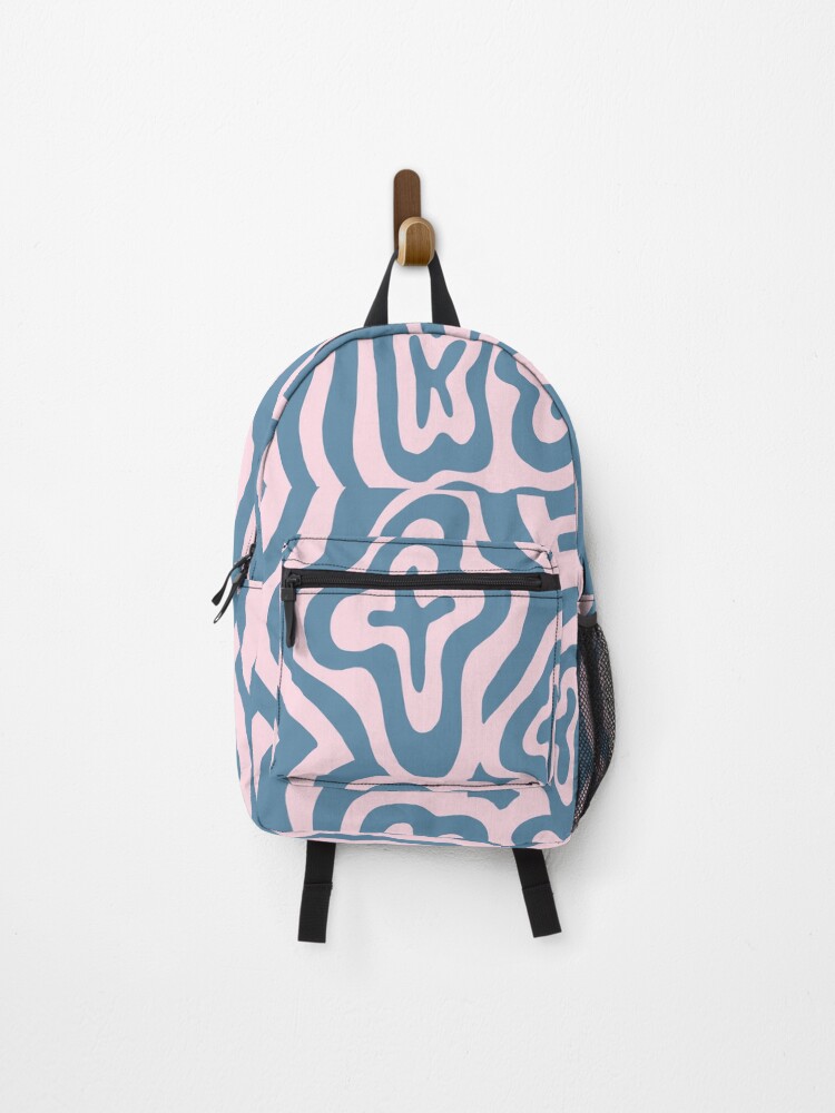 Thumbnail 1 of 3, Backpack, psychedelic pattern designed and sold by BurbleCat.