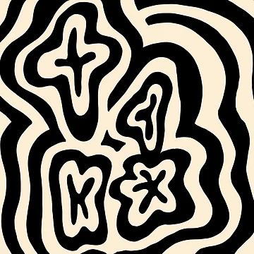 Artwork thumbnail, Psychedelic pattern by BurbleCat