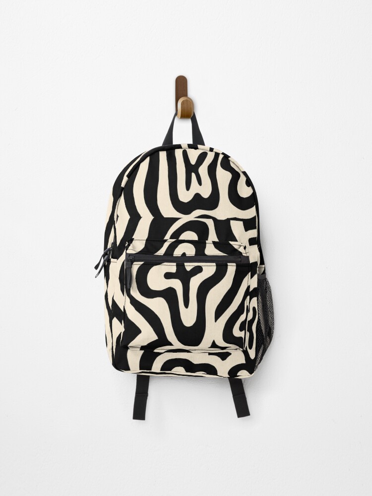 Thumbnail 1 of 3, Backpack, Psychedelic pattern designed and sold by BurbleCat.