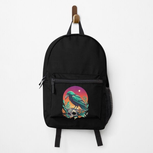 Item preview, Black raven on the skull designed and sold by TrendyPalette.