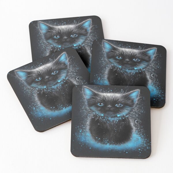 Item preview, black kitten designed and sold by Heso7.