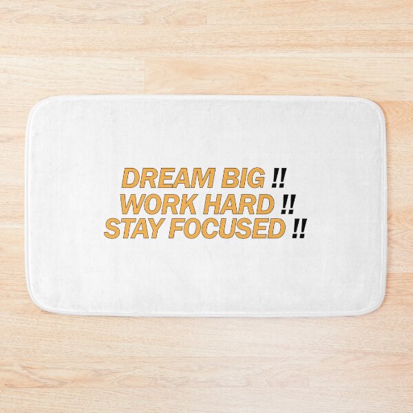 Item preview, Dream Big, Work Hard, Stay Focused designed and sold by Positive Mindzet!.