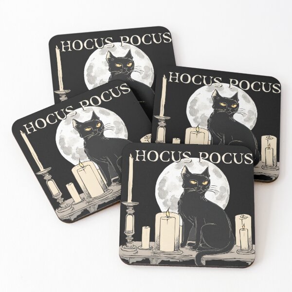 Item preview, Hocus Pocus Thackery Binx Hocus Pocus, Away Beast, Black Cat Halloween Print Illustration designed and sold by hambydesign.