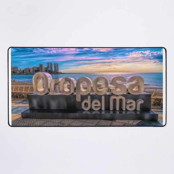 Item preview, Oropesa del Mar Town Sign Spain La Concha Beach designed and sold by acceleratorhams.