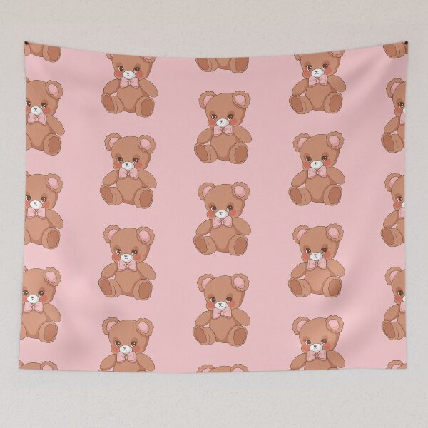 Item preview,  Cute Teddy Bear Pattern | Cherub Aesthetic  designed and sold by KittyStrand.
