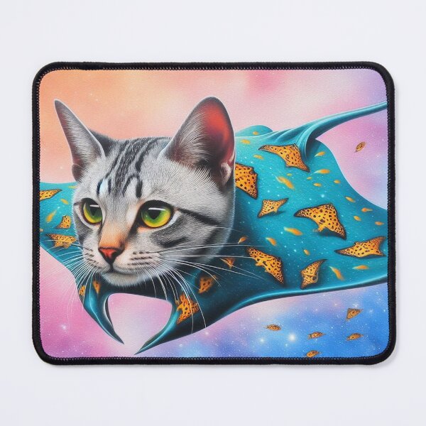 Artikelvorschau, Katze Mantarochen entworfen und verkauft von ComputerContent.