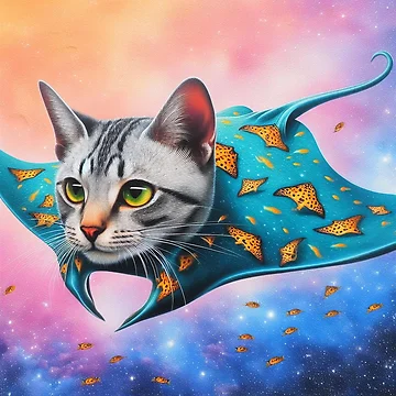 Imagen de la obra Gato mantarraya de ComputerContent