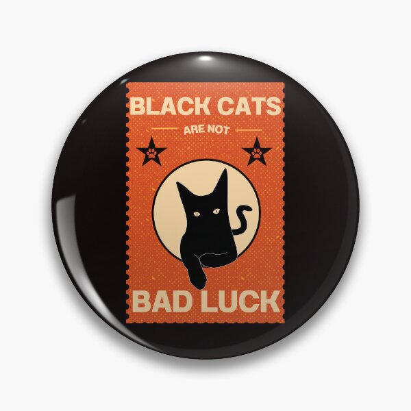 Item preview, Black cats are not bad luck designed and sold by EdytaGister.