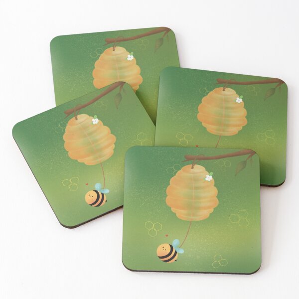 Item preview, Bee wind chime designed and sold by Mindful Ladybird.