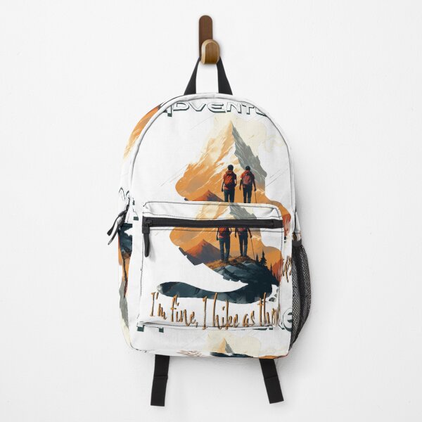 Item preview, Hiking in nature is therapy designed and sold by RiSchuDesign.