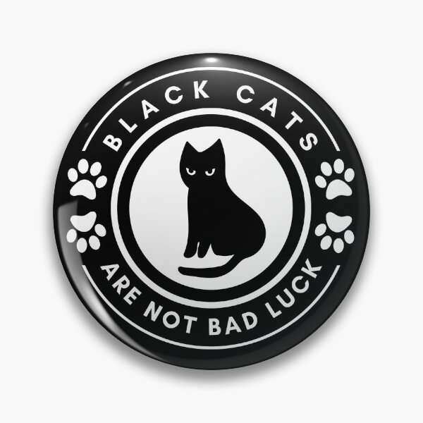 Item preview, Black cats are not bad luck designed and sold by EdytaGister.