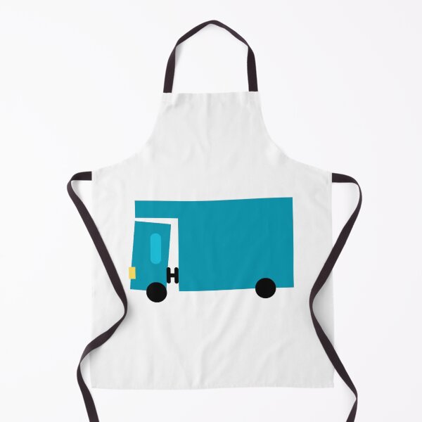 Item preview, furniture truck (with luton) blue theme v1 designed and sold by fishpressink.