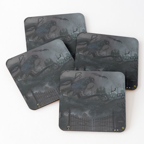 Item preview, Crow’s Courtyard designed and sold by TwoOfHeart.