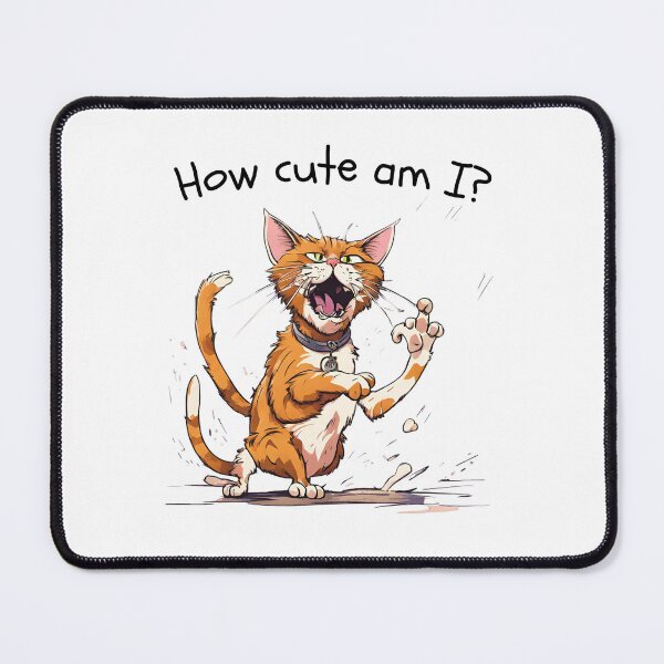 Item preview, how cute am I, crazy cat designed and sold by Street-art21.