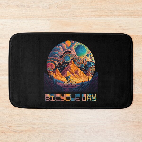 Item preview, Bicycle Day 1943 | Psychedelic Bubble Art designed and sold by Trippinink-.