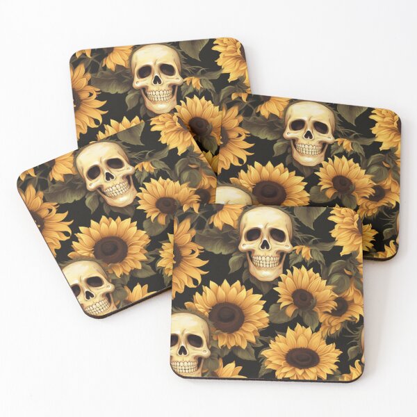 Item preview, Happyskull and Sunflower designed and sold by Chonessyway.