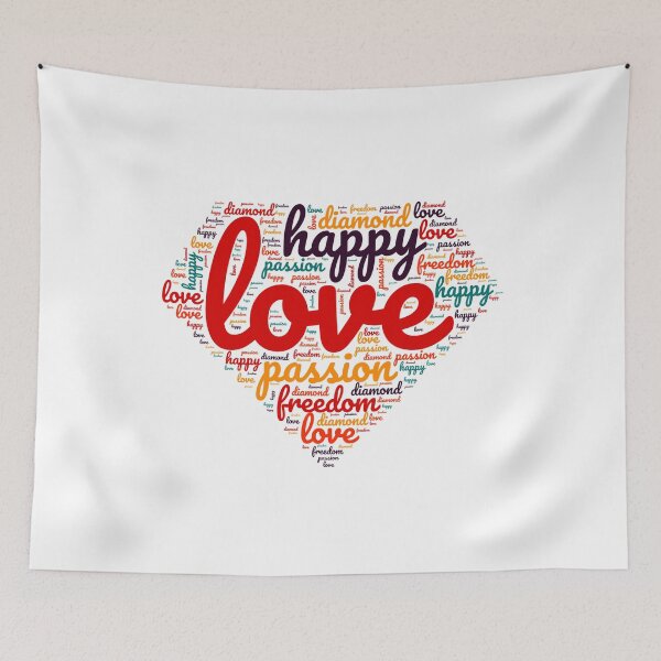 Item preview, Minimalist diamond created from words designed and sold by Created by Aia.