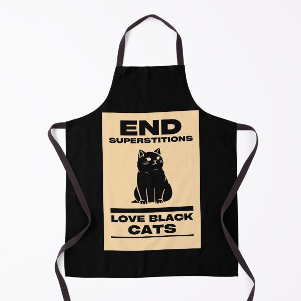 Item preview, End Superstitions. Love Black Cats.  designed and sold by EdytaGister.