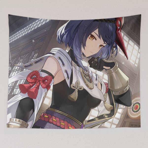 Item preview, Genshin Impact - Sarah Official Birthday Artwork 2023 designed and sold by Krimsy.