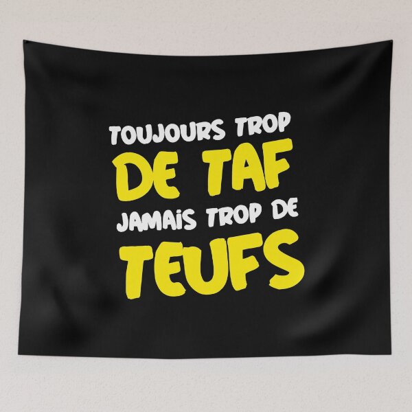 Item preview, ALWAYS TOO MANY TAF, NEVER TOO MANY TAFF! designed and sold by francoisville.