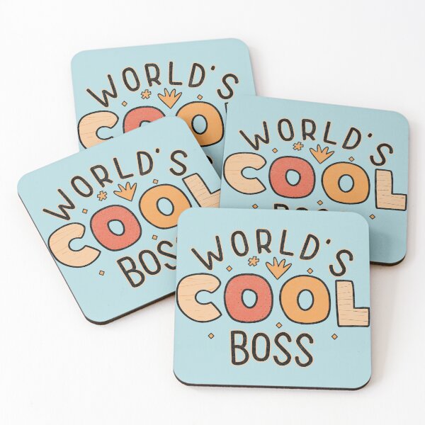 Item preview, World's Cool Boss designed and sold by Wissam Ramadan.