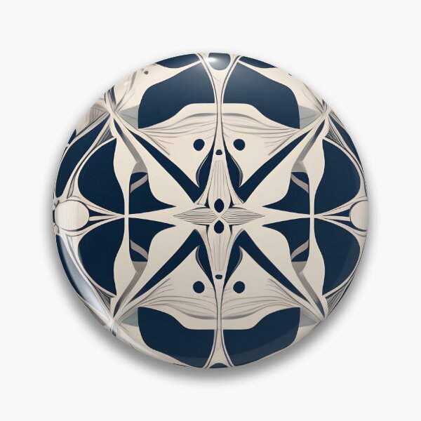 Item preview, Abstract Nautical Tile Pattern designed and sold by homestylemarket.