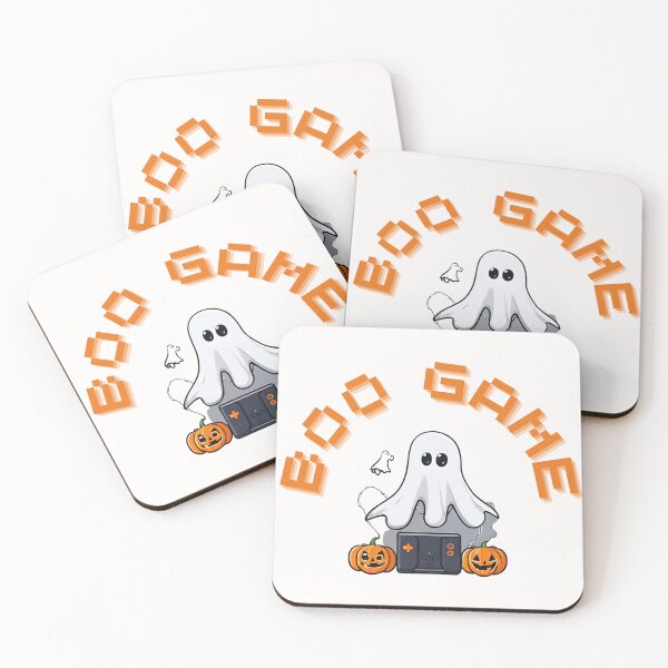 Item preview, BOO GAME spooky cute ghost Halloween designed and sold by teacherpeiyuan.