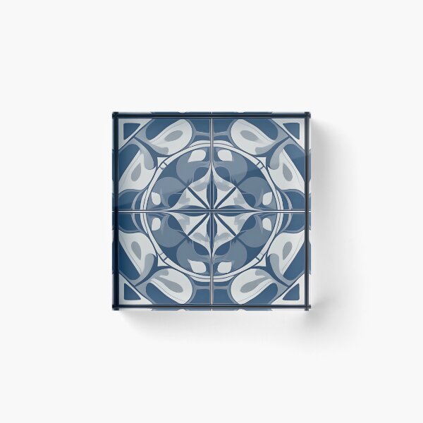 Item preview, Abstract Nautical Tile Pattern designed and sold by homestylemarket.