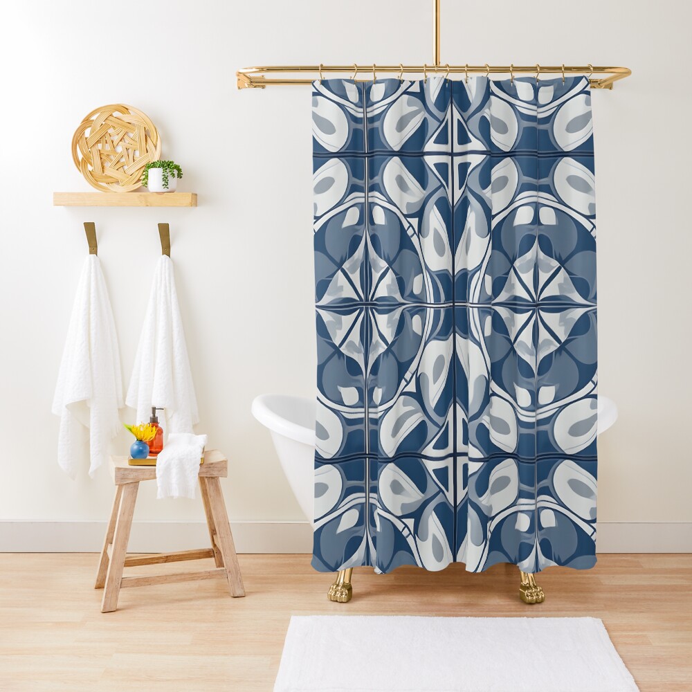 Item preview, Shower Curtain designed and sold by homestylemarket.