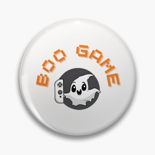 Item preview, BOO GAME spooky cute ghost Halloween designed and sold by teacherpeiyuan.
