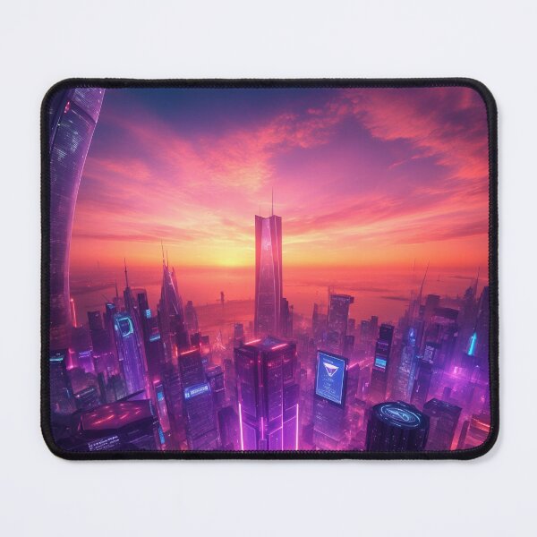 Item preview, wide angle cyber city designed and sold by etjcavas.