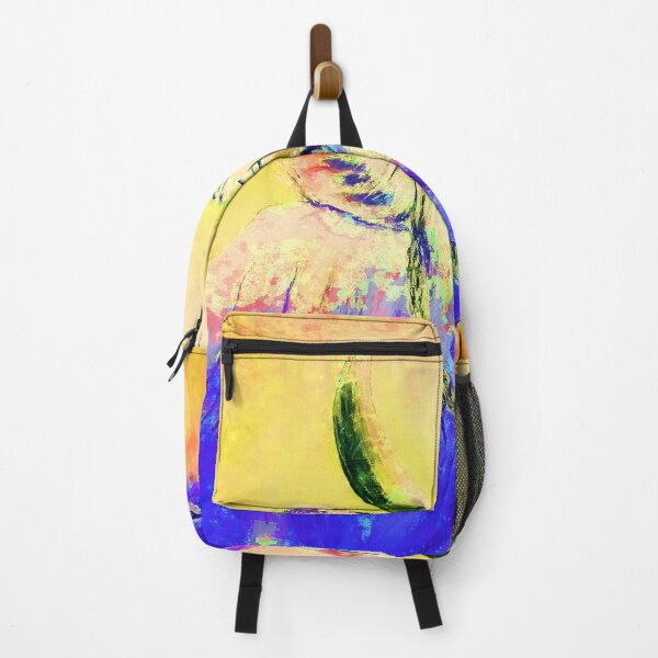 Item preview, Cow colorful blue-yellow designed and sold by CorneliaPilz.
